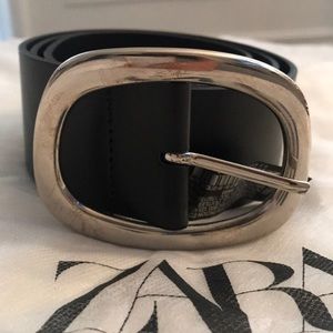 NWOT black ZARA belt